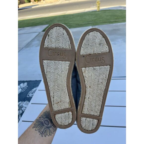 Sam Edelman Leni 6 Queen Bee Espadrille - Size 8 - Blue - Picture 7 of 8